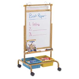 Copernicus Bamboo Deluxe Chart Stand, front