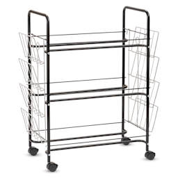 Copernicus Value Book Cart with Clear Tubs - frame without tubs