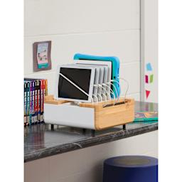 Copernicus Device Management Stand - 6 Device Stand, on a counter