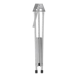 Aluminum Table Easel  - Table Easel folded and upright for transport or storage