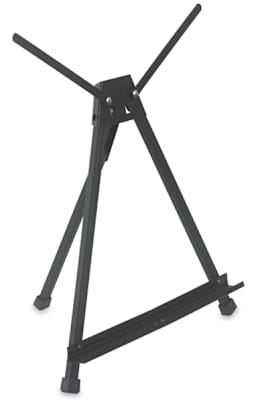 Metal Table Sketching Easel shown with stabilizing arms raised