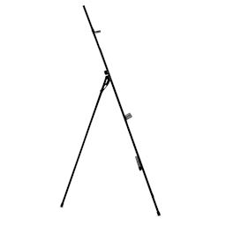 Studio Designs Metal Museum Easel - Black (Side view)