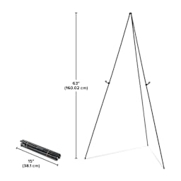 Blick Studio Folding Display Easel, dimensions