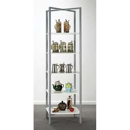 Etagere Display - 21" x 76" x 21", 5 Shelf