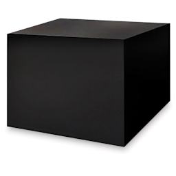 Xylem Laminate Pedestal - 15" x 15" x 12", Black