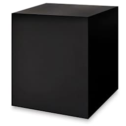 Xylem Laminate Pedestal - 15" x 15" x 18", Black