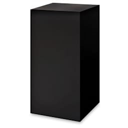Xylem Laminate Pedestal - 15" x 15" x 30", Black