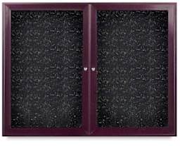 Enclosed Tackboard, 2-Door