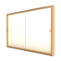 Waddell Legacy Wall Mounted Display Cabinet - 72" x 48" x 4", No Header, Plaque Display