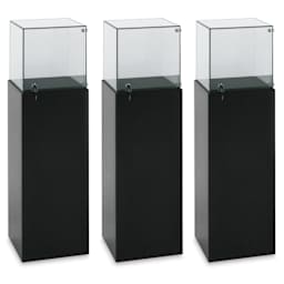 Techno Display Gallery Pedestals - 49 1/2", Medium, Set of 3