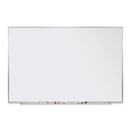 Ghent Dry Erase Chalkboard - 48" x 36", White Porcelainized