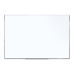 Ghent Dry Erase Chalkboard - 72" x 48", White Melamine