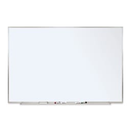 Ghent Dry Erase Chalkboard - 96" x 48", White Porcelainized