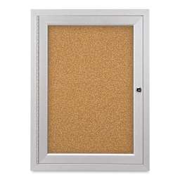 Outdoor Cork Board - 18" x 24", 1 Door