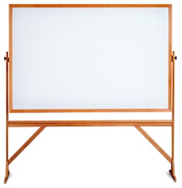Ghent Markerboard - front view showing marker and eraser trough