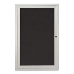 Tac-On Display Board, 1 Door - 24" x 36", 1 Door, Fabric