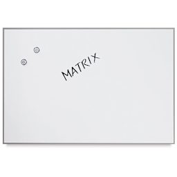 Acco Quartet Matrix Dry Erase Board - 34" x 23", Painted Steel, Magnetic