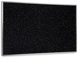 Recycled Rubber Tackboard - Angled view of Rectangular Tackboard