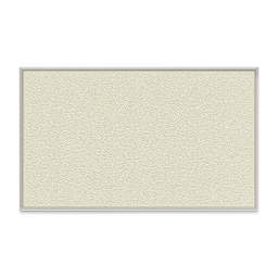 Ghent PremaTak Tackboard - 4 ft x 8 ft, Ivory, Vinyl, Aluminum Frame