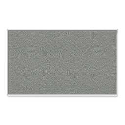 Ghent PremaTak Tackboard - 24" x 36", Stone, Vinyl, Aluminum Frame