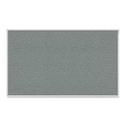 Ghent PremaTak Tackboard - 18" x 24", Stone, Vinyl, Aluminum Frame