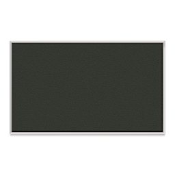 Ghent PremaTak Tackboard - 24" x 36", Ebony, Vinyl, Aluminum Frame