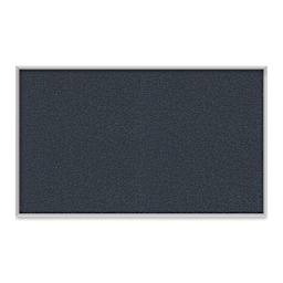 Ghent PremaTak Tackboard - 24" x 36", Navy, Vinyl, Aluminum Frame