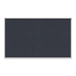 Ghent PremaTak Tackboard - 18" x 24", Navy, Vinyl, Aluminum Frame