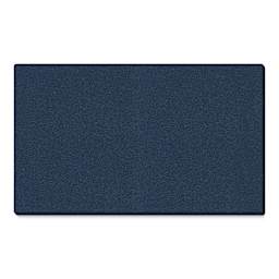 Ghent PremaTak Tackboard - 4 ft x 8 ft, Navy, Vinyl, Wrapped Edge
