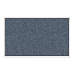 Ghent PremaTak Tackboard - 3 ft x 5 ft, Ocean, Vinyl, Aluminum Frame