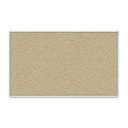 Ghent PremaTak Tackboard - 4 ft x 5 ft, Caramel, Vinyl, Aluminum Frame