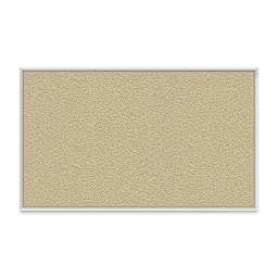 Ghent PremaTak Tackboard - 4 ft x 8 ft, Caramel, Vinyl, Aluminum Frame