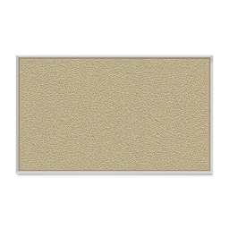 Ghent PremaTak Tackboard - 18" x 24", Caramel, Vinyl, Aluminum Frame