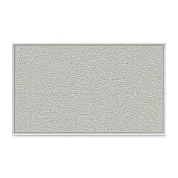 Ghent PremaTak Tackboard - 18" x 24", Silver, Vinyl, Aluminum Frame