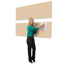 Screenflex Acoustical Panel - 82" x 22", Desert
