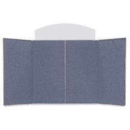 Expostar ShowStyle Briefcase Tabletop Display - Silver