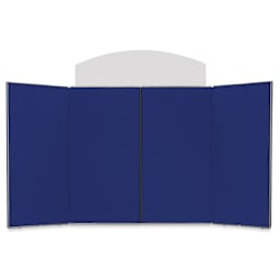 Expostar ShowStyle Briefcase Tabletop Display - Royal Blue