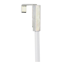 Walker System Rod Sleeve - Silver, Hook Over, 1-1/4"