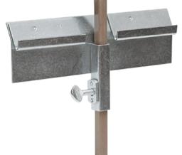 Walker System Hi-Holder - Rear view showing Wire holder