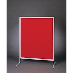 Multiplex Child Size Panel - Red Fabric, Hook & Loop Fabric, Gray Frame - blank