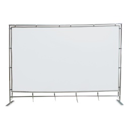 Flourish Freestanding Steel Frame MeshPanel Display Wall - 7 ft x 10 ft