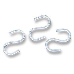 Flourish S-Hooks - Bag of 24 - three hooks shown