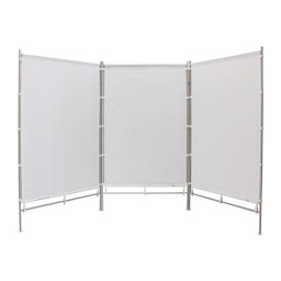 Flourish FlexFrame MeshPanels Aluminum Display Wall - 5 ft, 3 Panel