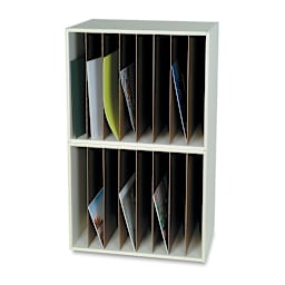 Safco Art Rack - 36" x 29" x 24 1/4", Single - two racks stacked (materials not included)