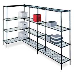 Wire 4-Shelf Unit, Add-On