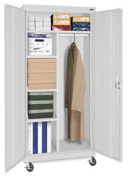 Mobile Cabinet w/ Top Shelf