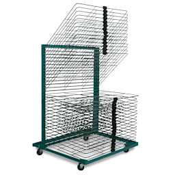 AWT Portable Drying Rack - 18" x 24", 40 Shelves