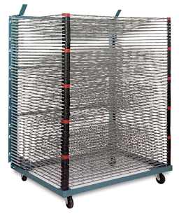 Gran Adell Metal Drying Rack, Small Mesh 