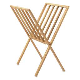 Best Galestio Print Racks - Side view of single open Rack
