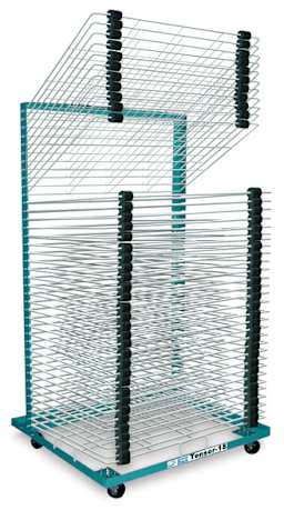 40 Shelf Rack  Left Front Angle